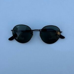 VINTAGE B&L RAY-BAN XVAS 52[]21MM ARISTA ROUND LENNON SUNGLASSES MADE IN USA